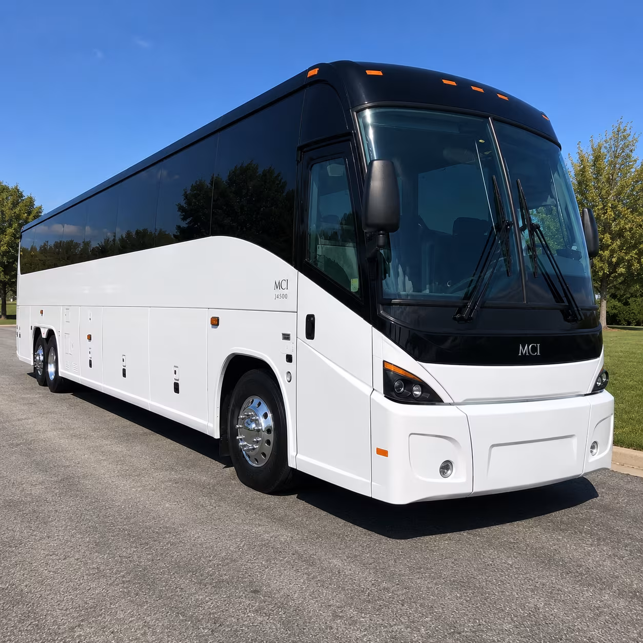 greeley charter bus services exterior