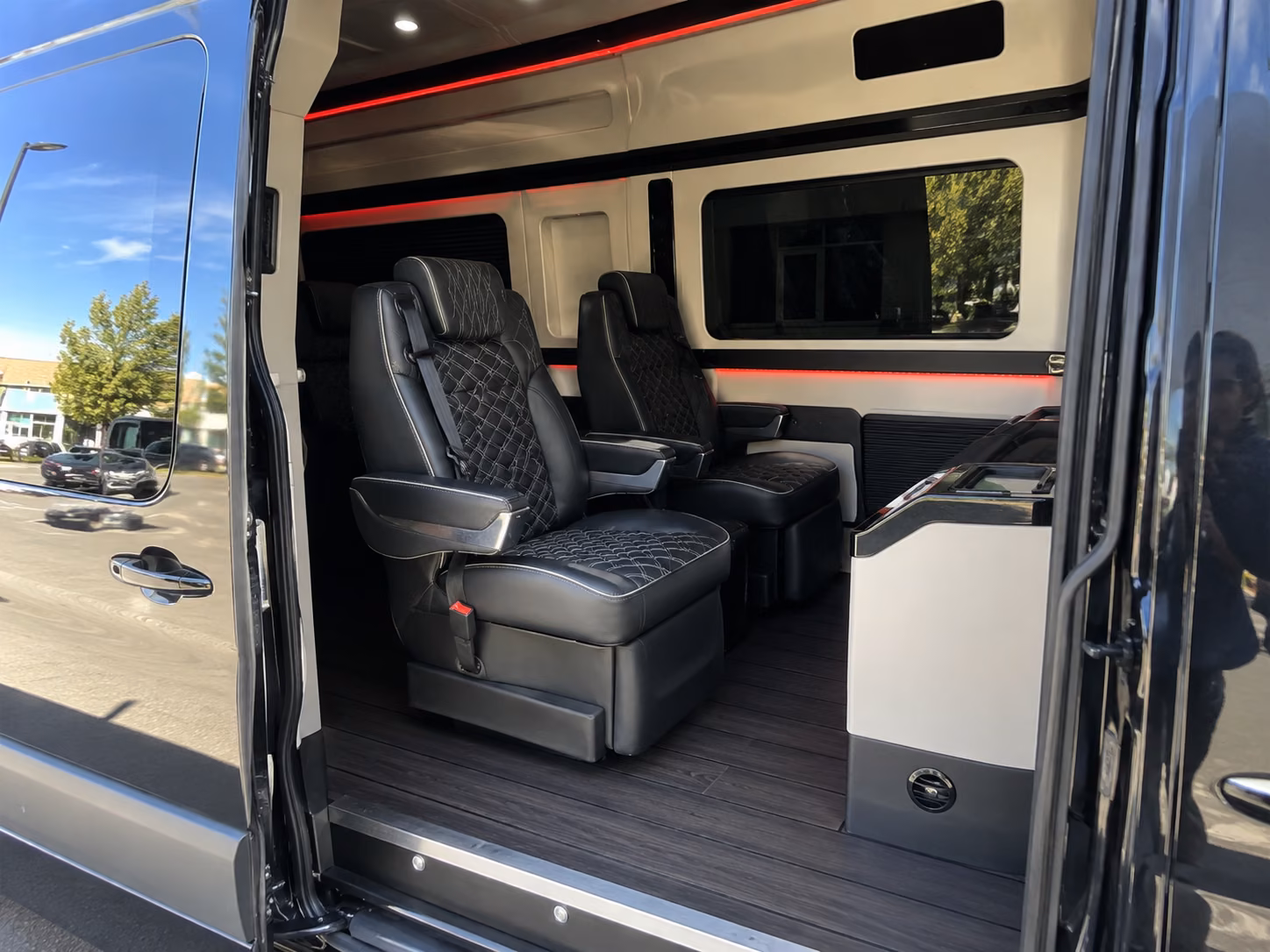 greeley school event transportation onboard seating